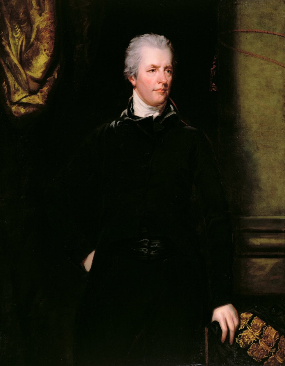 Retrato de William Pitt, o Jovem (1759-1806) de John Hoppner