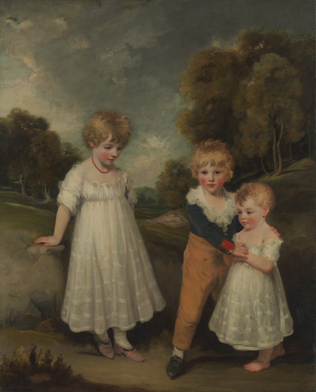 As Crianças de Sackville, 1796. de John Hoppner