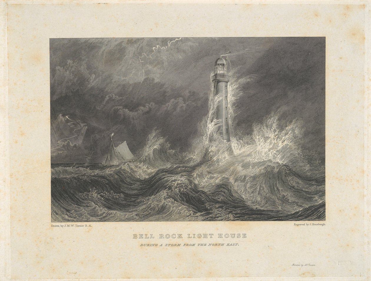 Farol da Rocha do Sino de John Horsburgh