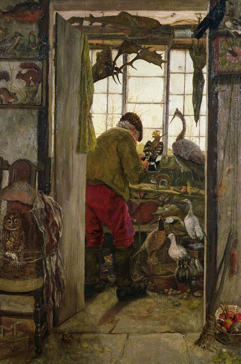 O taxidermista de Chadderton de John Houghton Hague