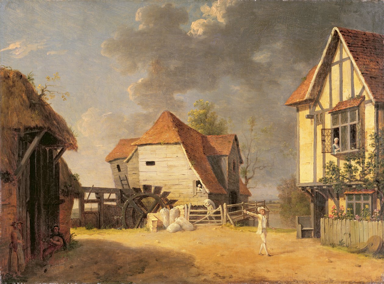 Uma cena de &39;The Maid of the Mill&39; de John Inigo Richards