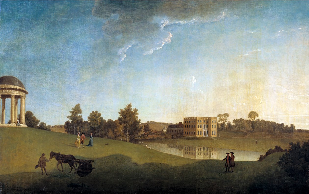 "Halswell House, Somerset", 1764 de John Inigo Richards