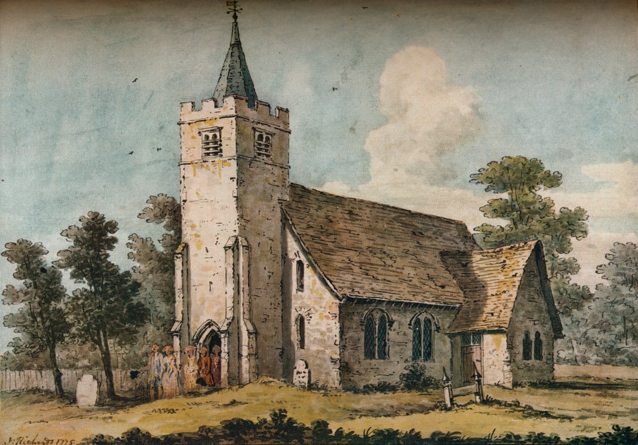 Igreja de Hayes, Kent, 1775 de John Inigo Richards