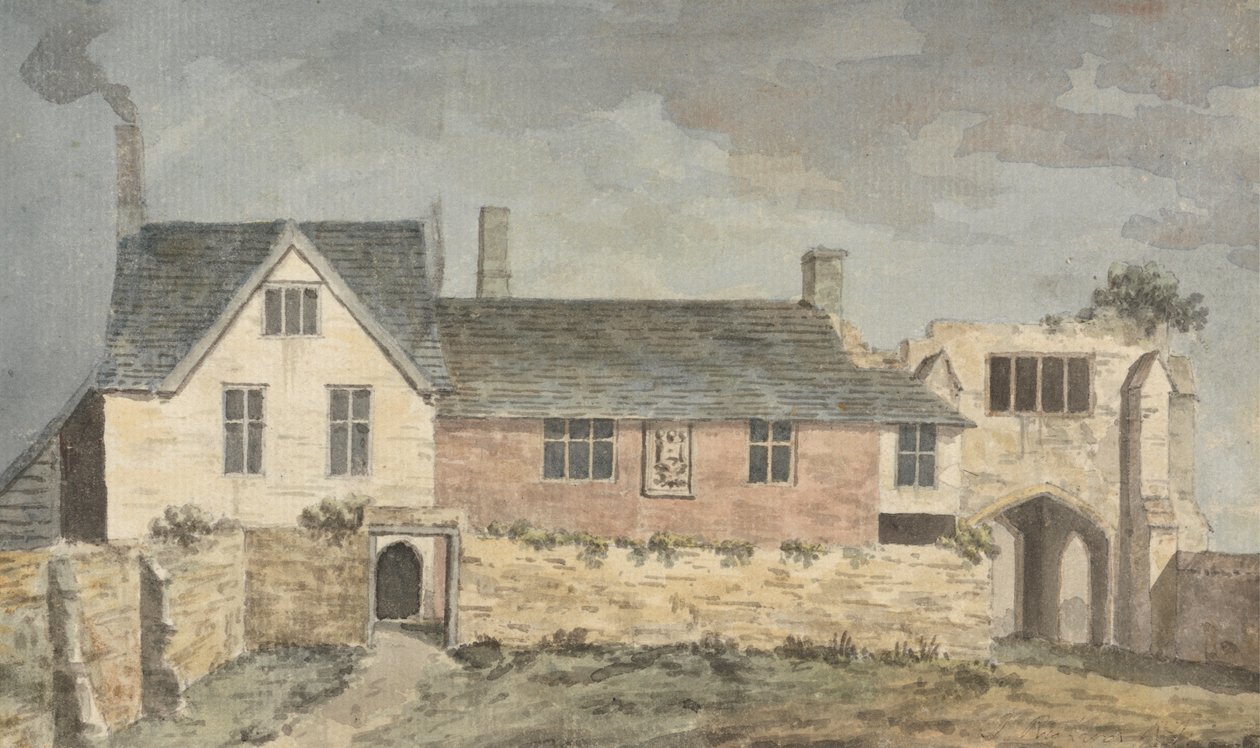 Dentro da Porta do Castelo, Taunton, Somerset de John Inigo Richards