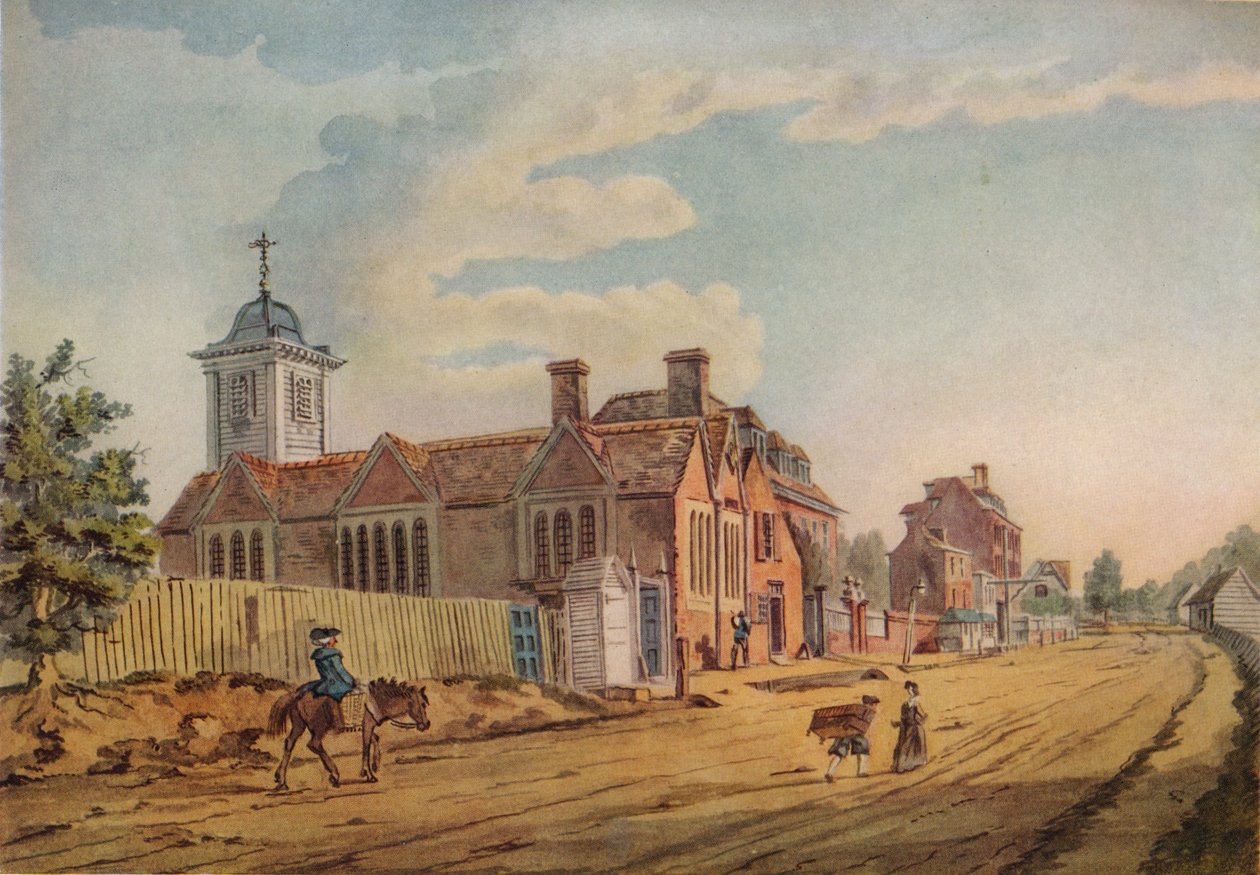 A capela velha, cidade de Kentish, c1770, 1925 de John Inigo Richards