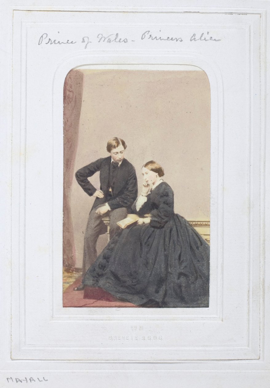 Príncipe de Gales e Princesa Alice de John Jabez Edwin Mayall