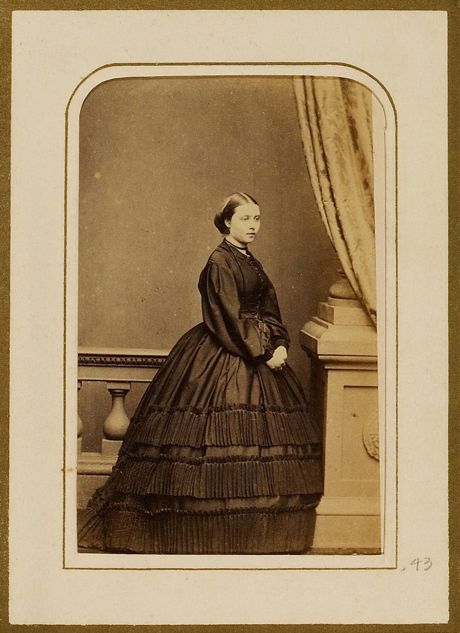 Vitória, imperatriz da Alemanha e rainha da Prússia de John Jabez Edwin Mayall