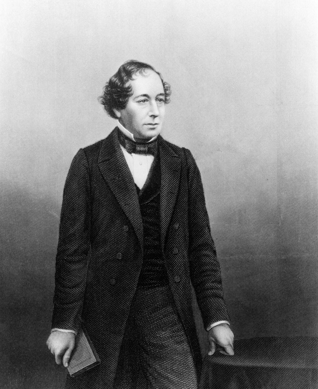 Benjamin Disraeli, gravado por DJPound de uma fotografia de John Jabez Edwin Paisley Mayall