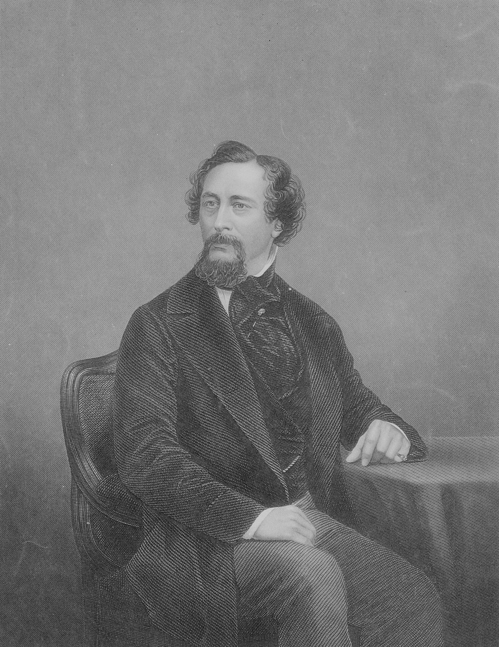 Charles John Huffam Dickens (1812-1870) de John Jabez Edwin Paisley Mayall