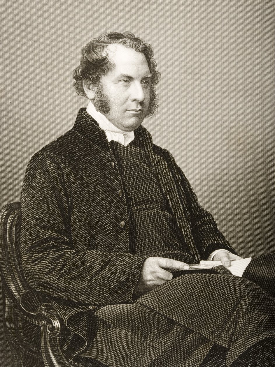 Henry Montagu Villiers (1813-61) gravado por DJ Pound de uma fotografia, de &39;A Sala de Estar de Personagens Eminentes, Volume 2&39;, publicado em Londres, 1860 de John Jabez Edwin Paisley Mayall