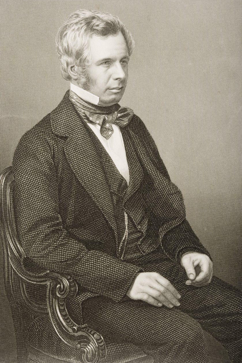 Peter John Locke King (1811-85) gravado por DJ Pound de uma fotografia, de &39;A Sala de Estar de Personagens Eminentes, Volume 2&39;, publicado em Londres, 1860 de John Jabez Edwin Paisley Mayall