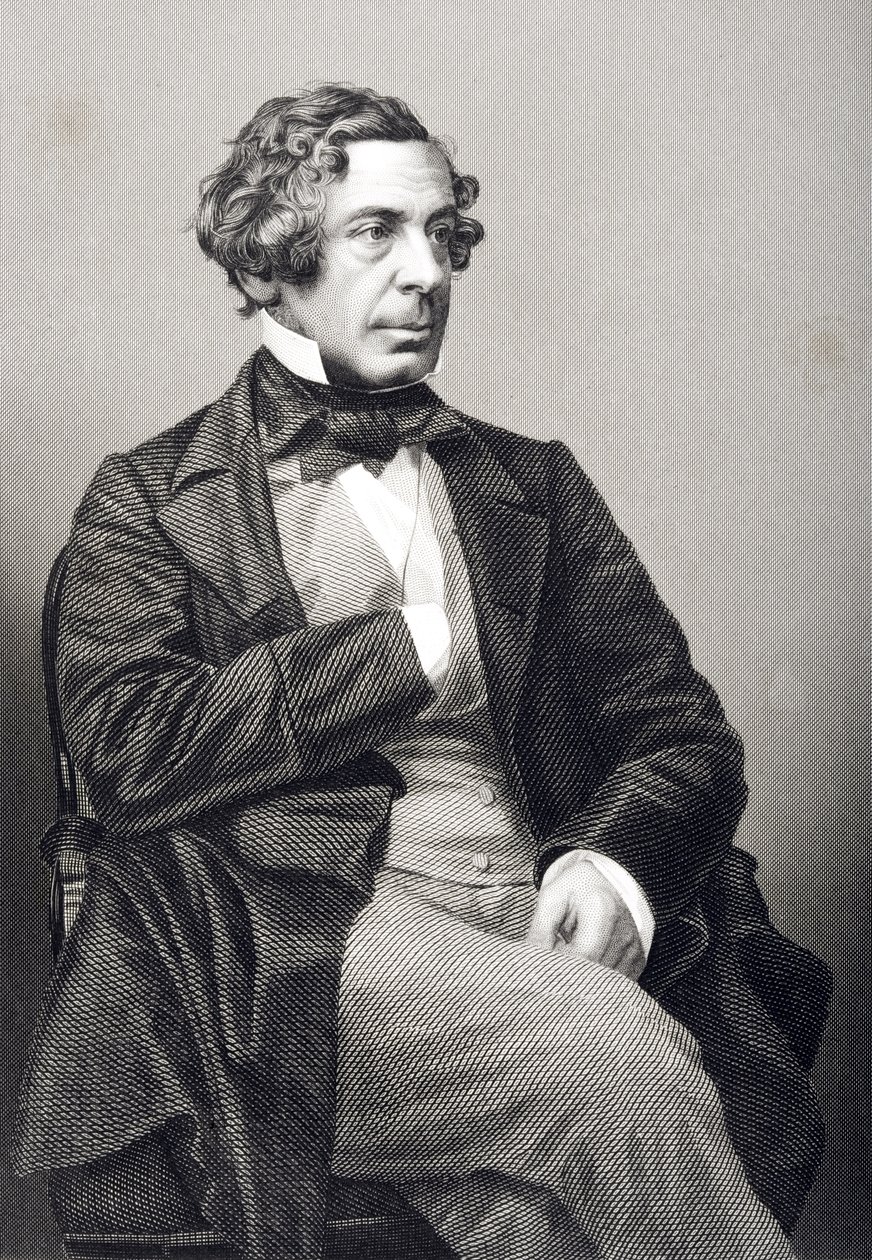 Samuel Warren (1807-77) gravado por DJ Pound a partir de uma fotografia, de &39;A Sala de Estar de Personagens Eminentes, Volume 2&39;, publicado em Londres, 1860 de John Jabez Edwin Paisley Mayall