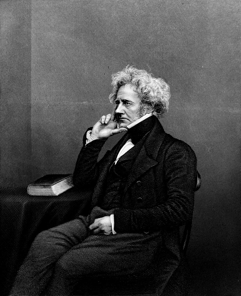 Sir John FW Herschel, de "A Galeria dos Retratos de Personagens Eminentes", 1861 (gravura em aço) de John Jabez Edwin Paisley Mayall