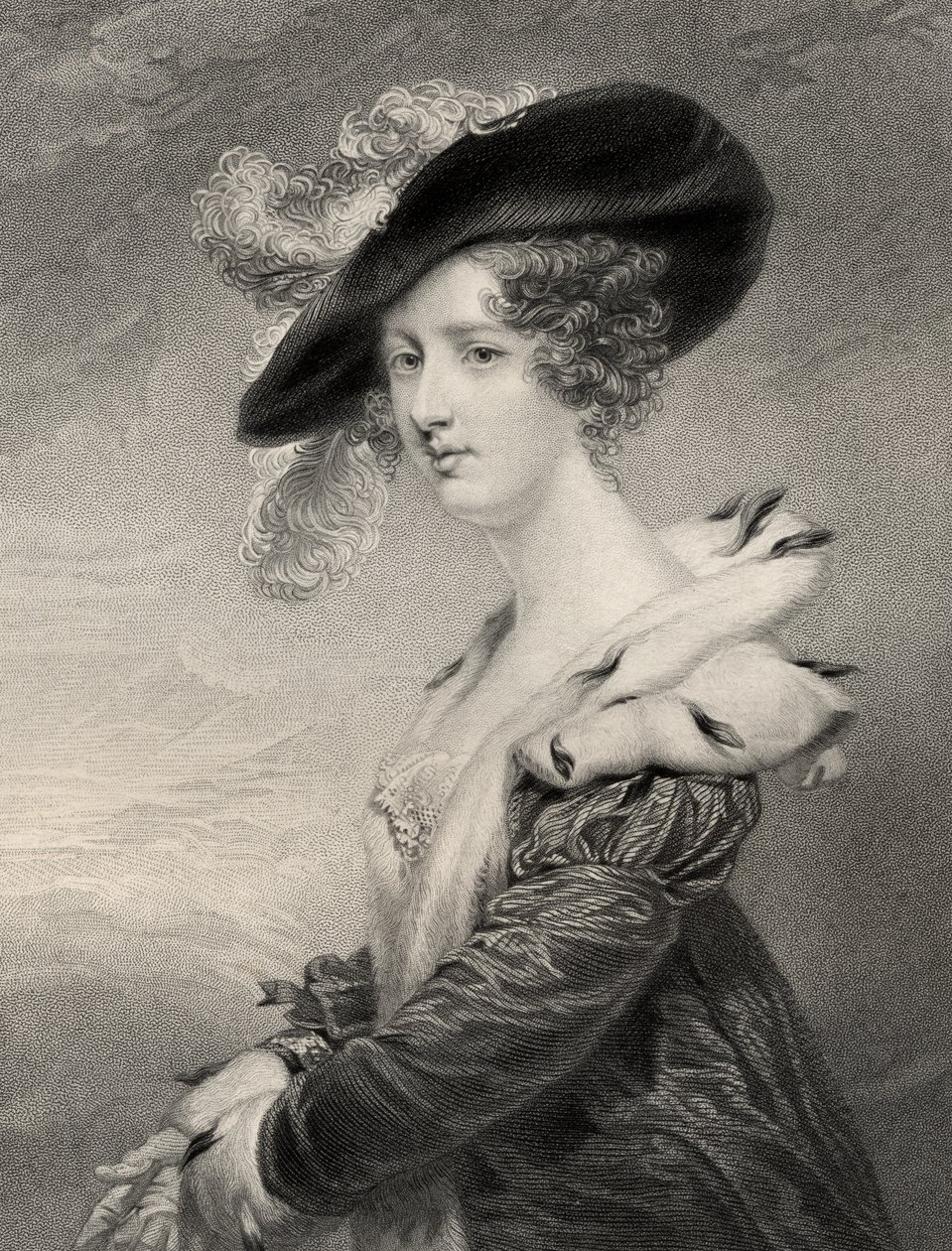 Georgiana (Howard), Lady Dover de John Jackson