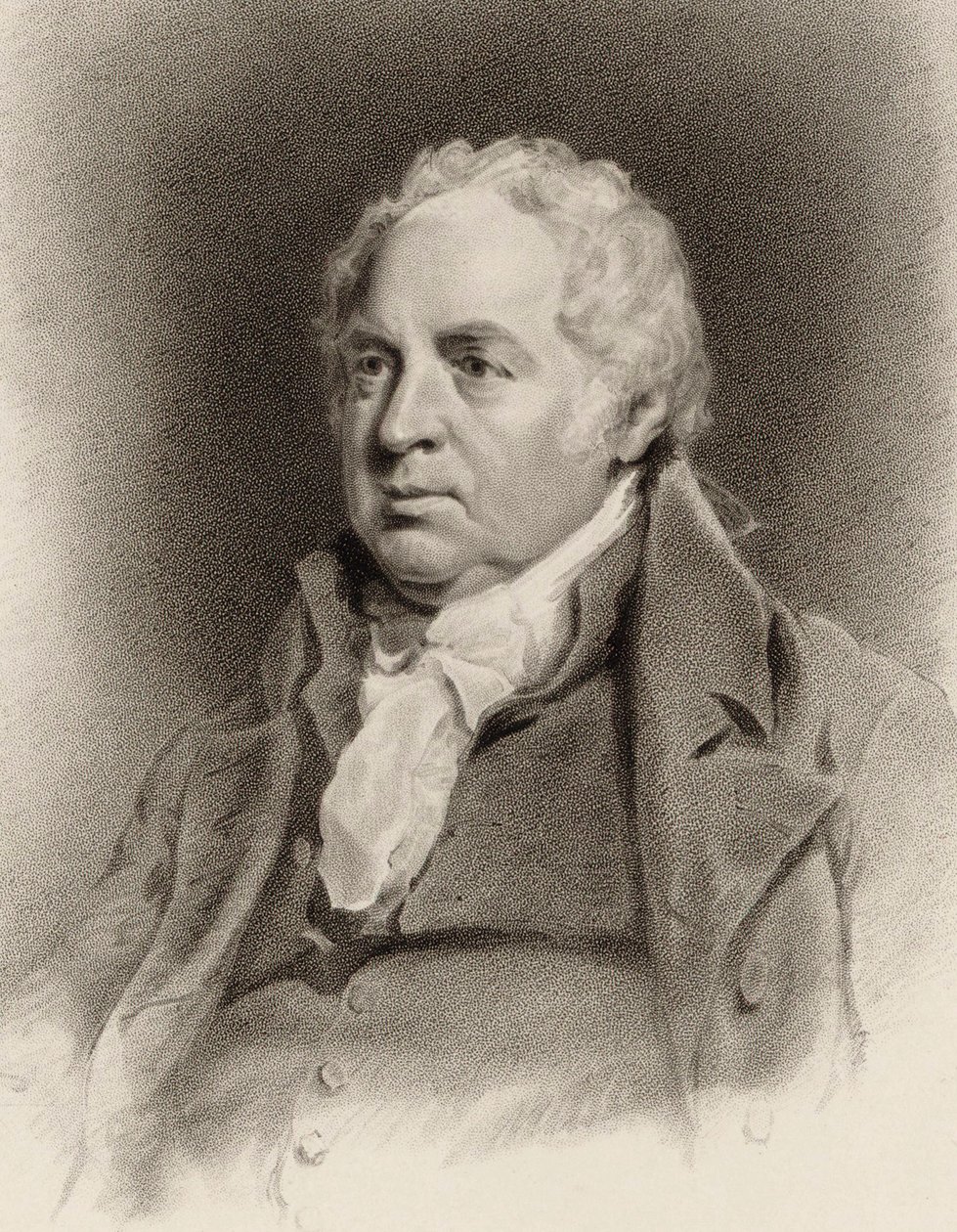 Retrato do violinista e compositor William Shield 1748-1829, 1822. de John Jackson