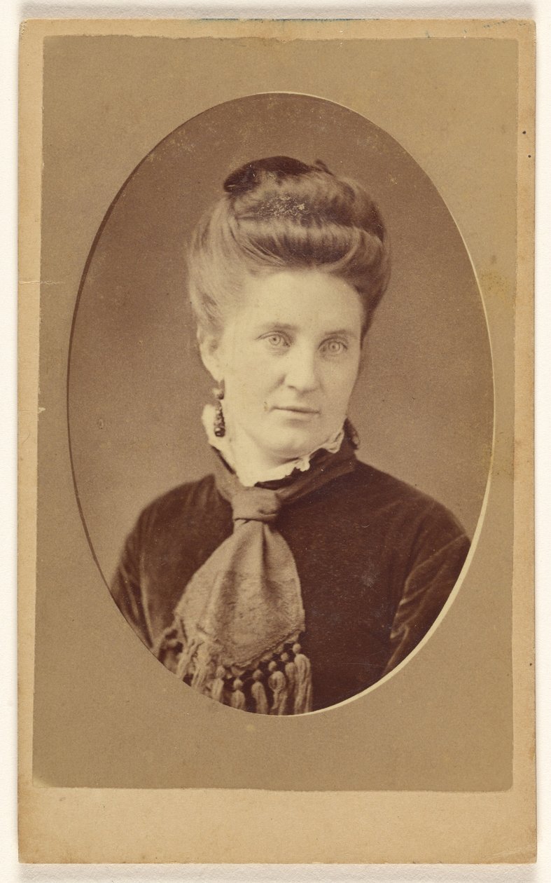 [Mulher não identificada, impressa em estilo quase oval]. de John James Abbott