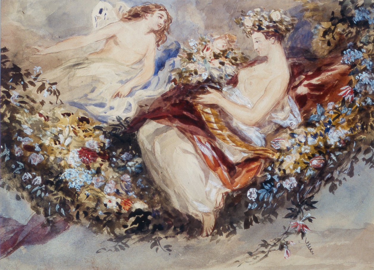 Flora e Zéfiro de John James Chalon