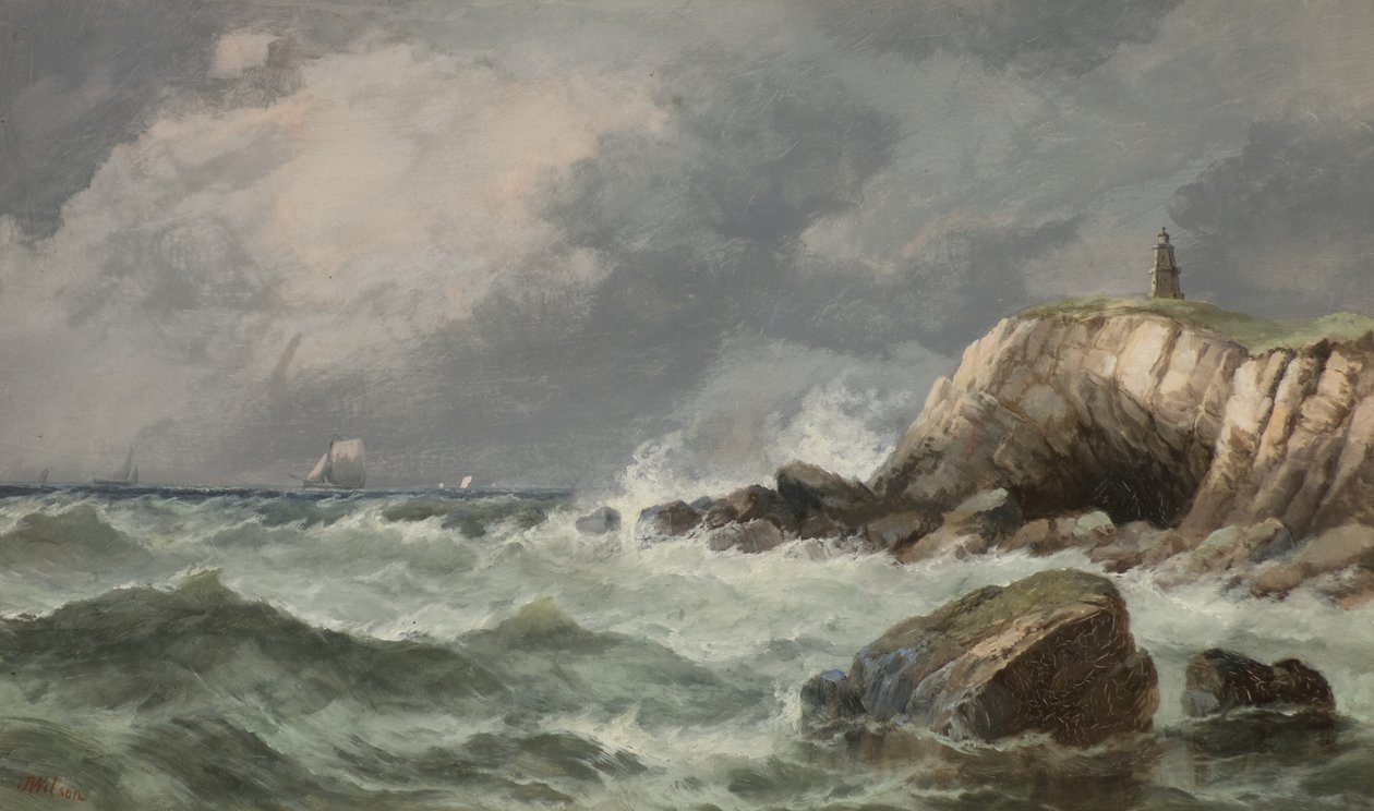 The Mumbles, Baía de Swansea de John James Wilson