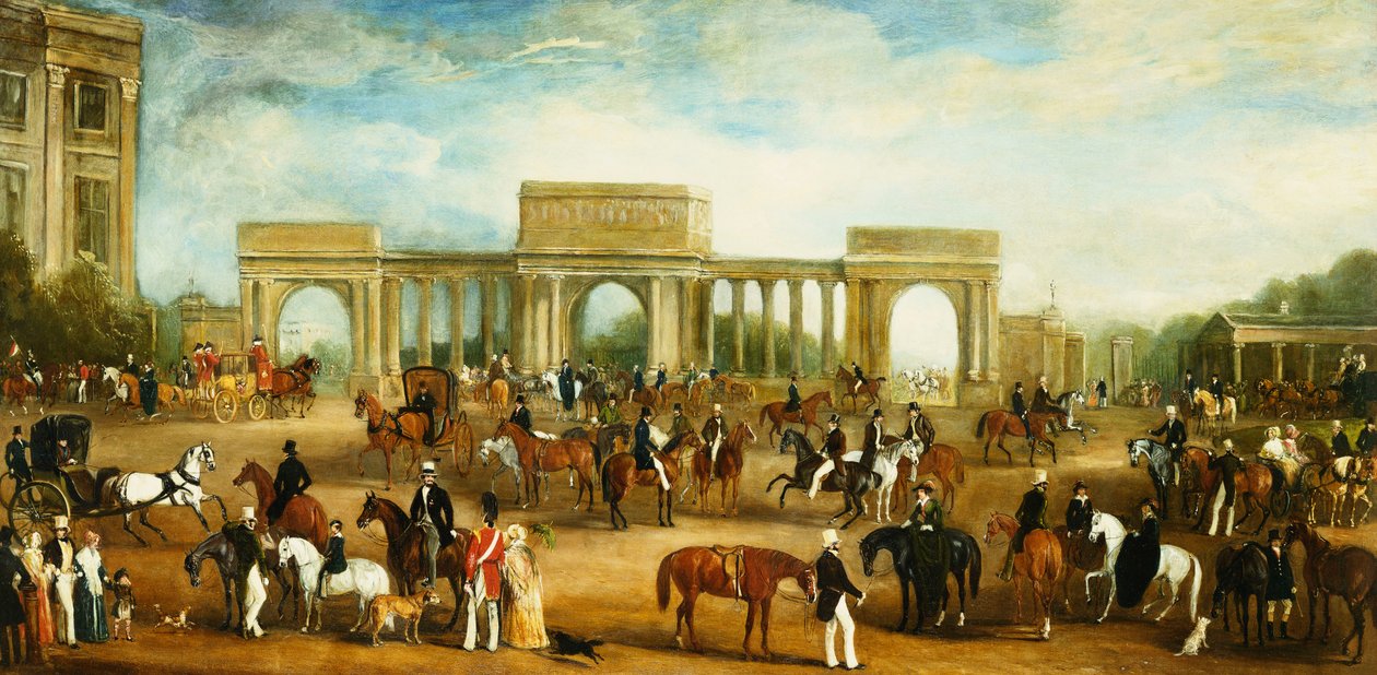 Hyde Park Corner, de John Jnr. Ferneley