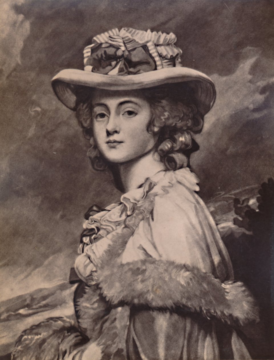 Charlotte Davenport, Mrs Davies Davenport, final do século 18 1894 de John Jones