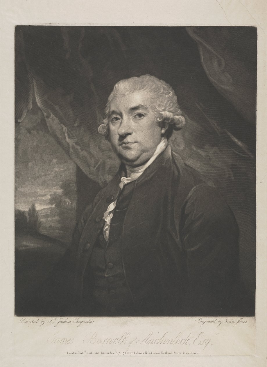 James Boswell de Auchinleck, Esq. de John Jones