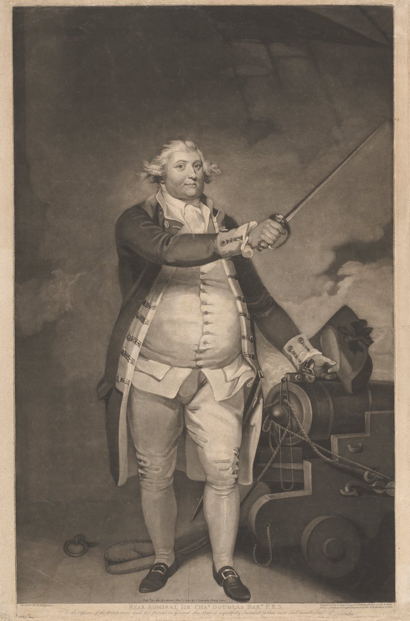Contra-Almirante Sir Charles Douglas de John Jones
