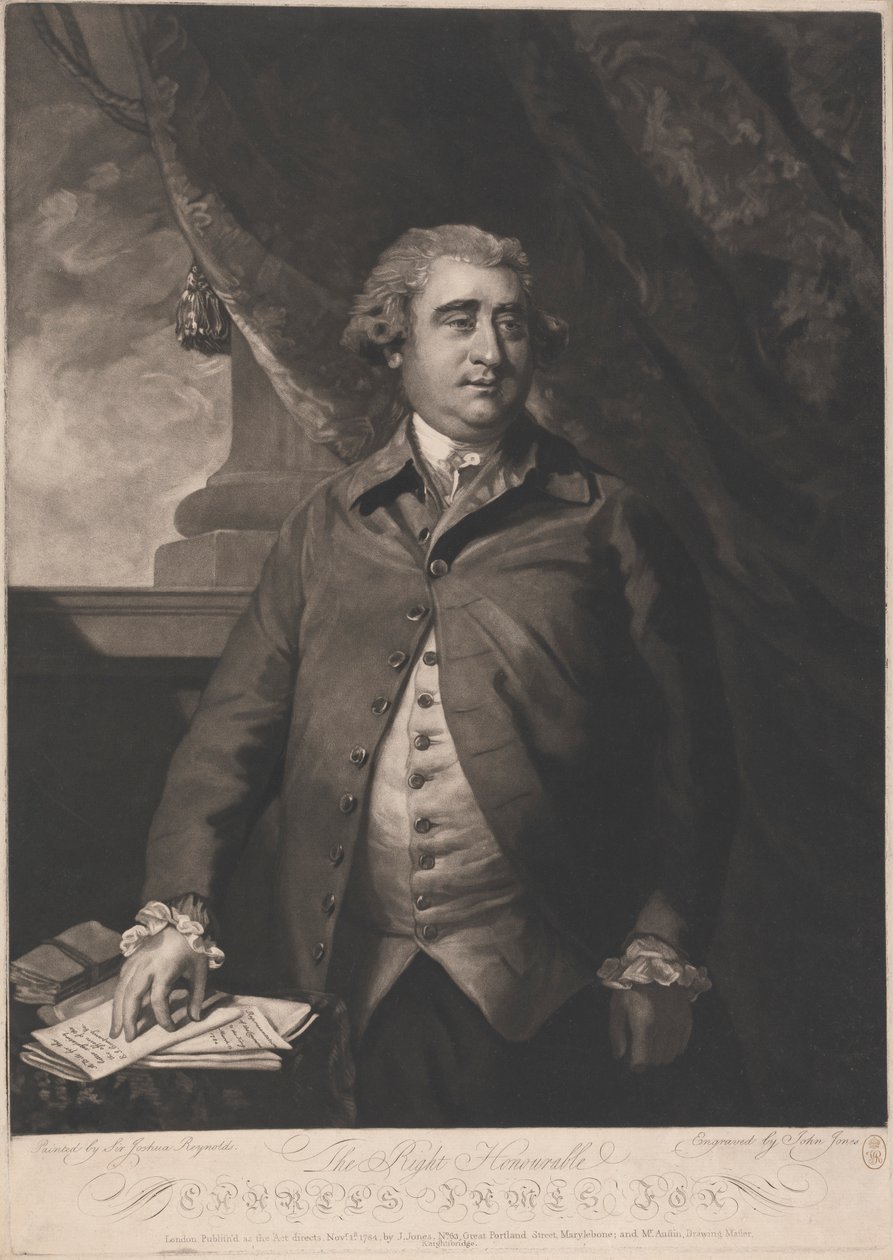 O ilustre e ilustre Charles James Fox de John Jones