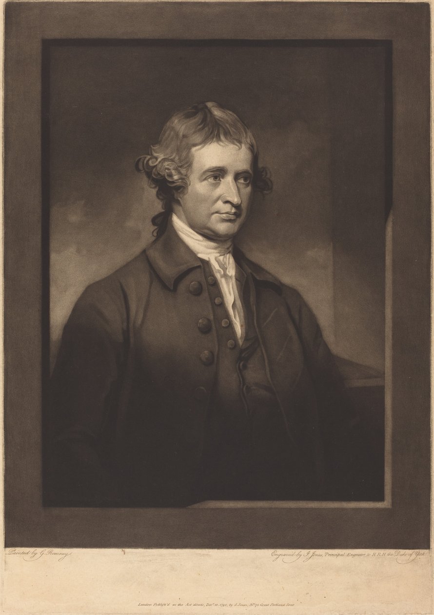 Edmundo Burke de John Jones after George Romney