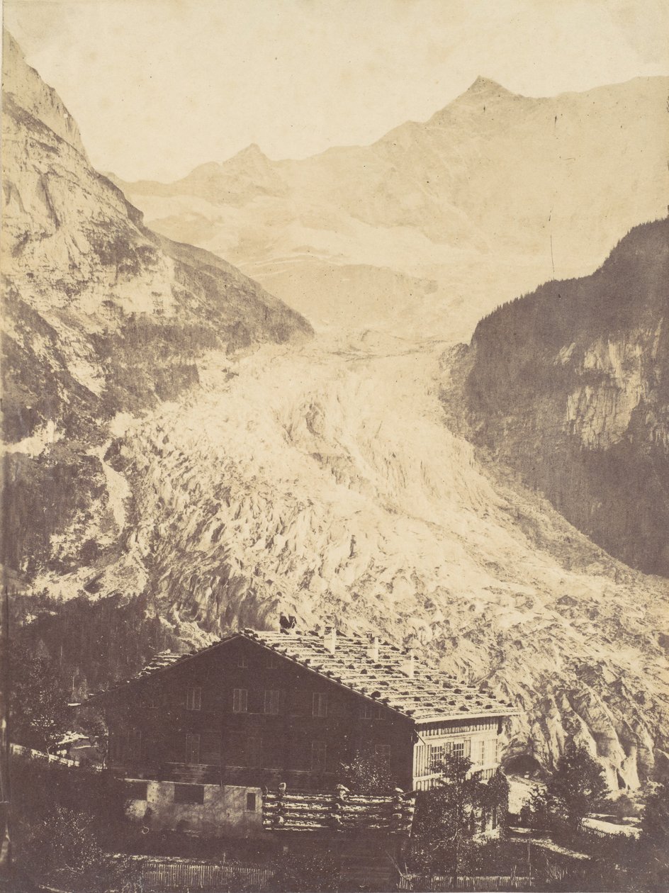 Glaciar Suíço, 1850. de John Joscelyn Coghill