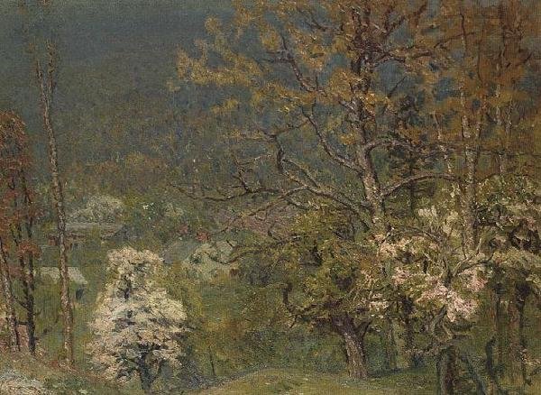 Ladeira em Flor de John Joseph Enneking