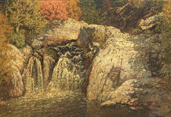 North Newry Falls, Maine de John Joseph Enneking