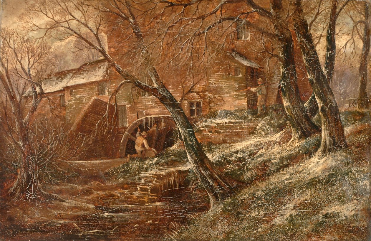 Hamstead Mill, StaffordshireHamstead Mill, Handsworth 1850-1908. de John Joseph Hughes