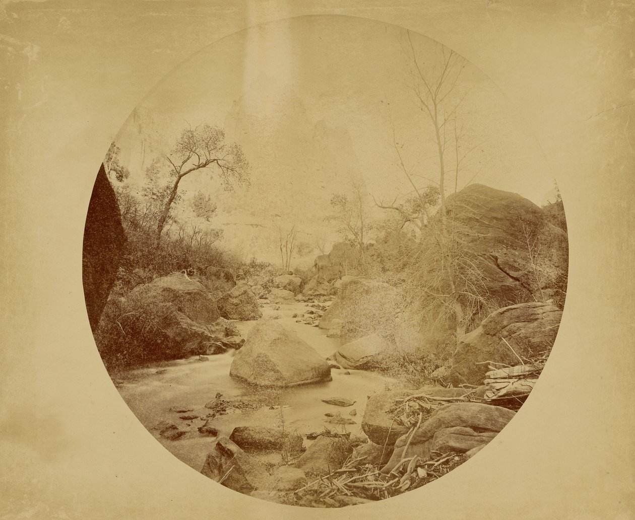 Eagle Crag - Noite de John K. Hillers