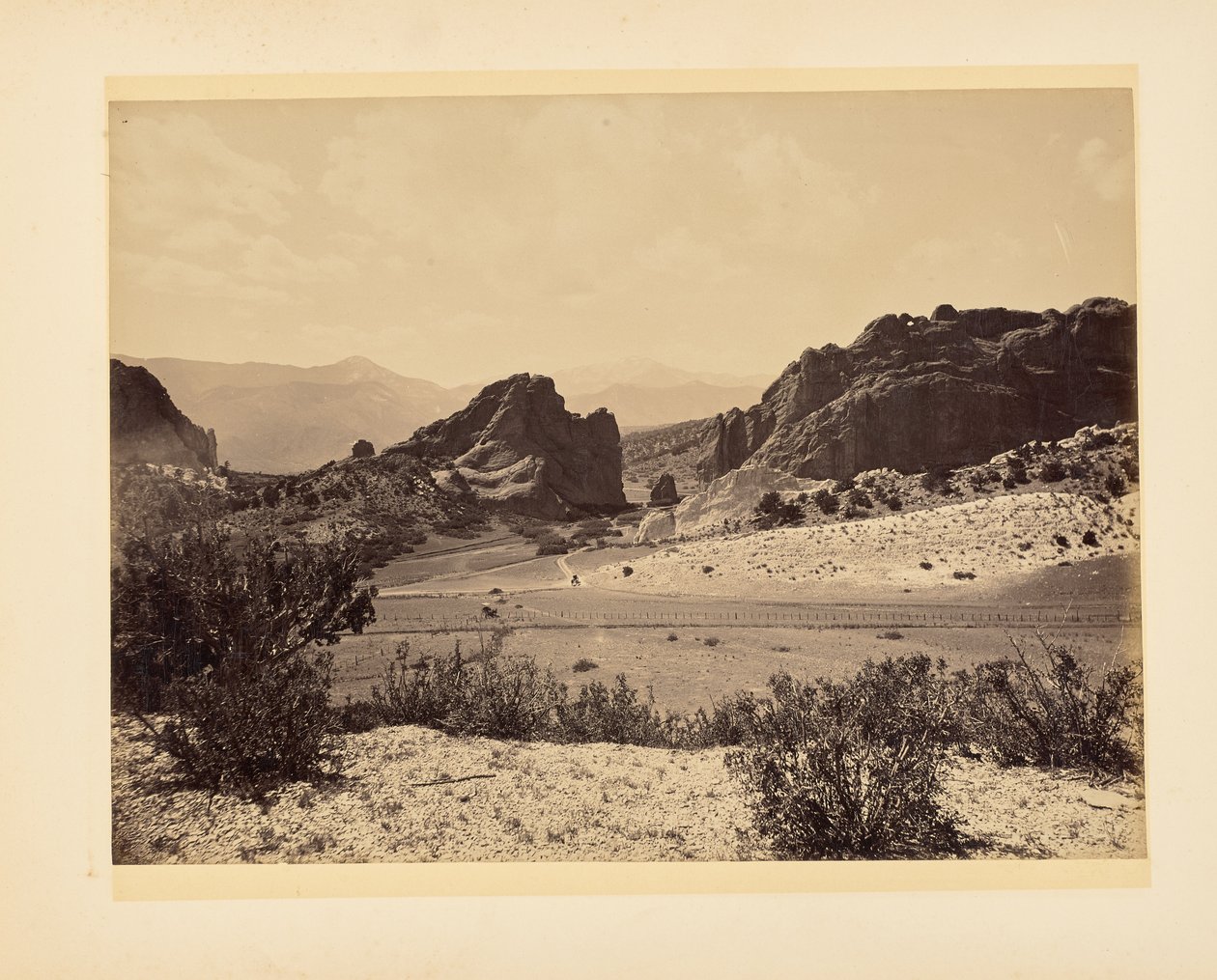 Paisagem com carroça de John K. Hillers