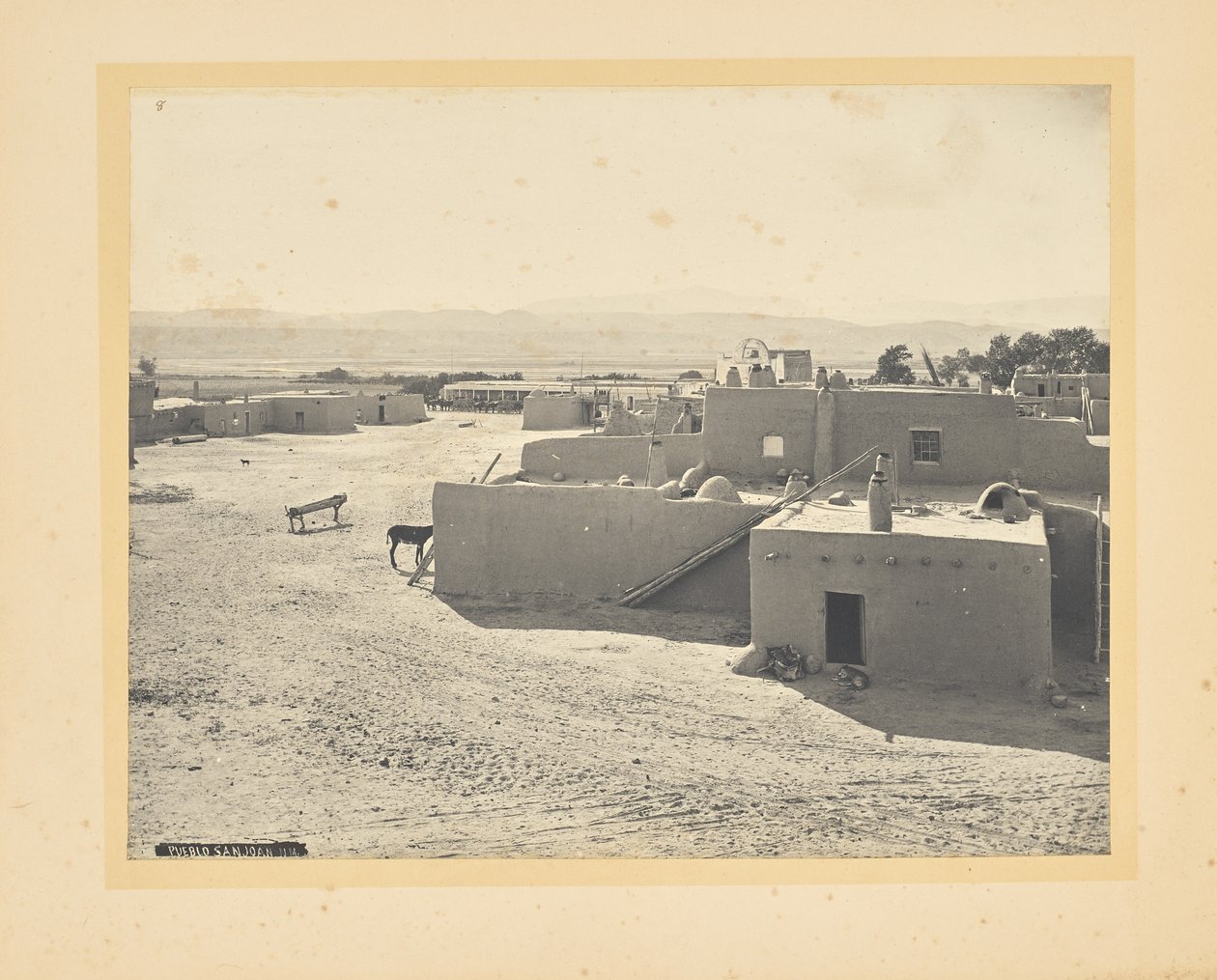 Pueblo San Juan, Novo México de John K. Hillers