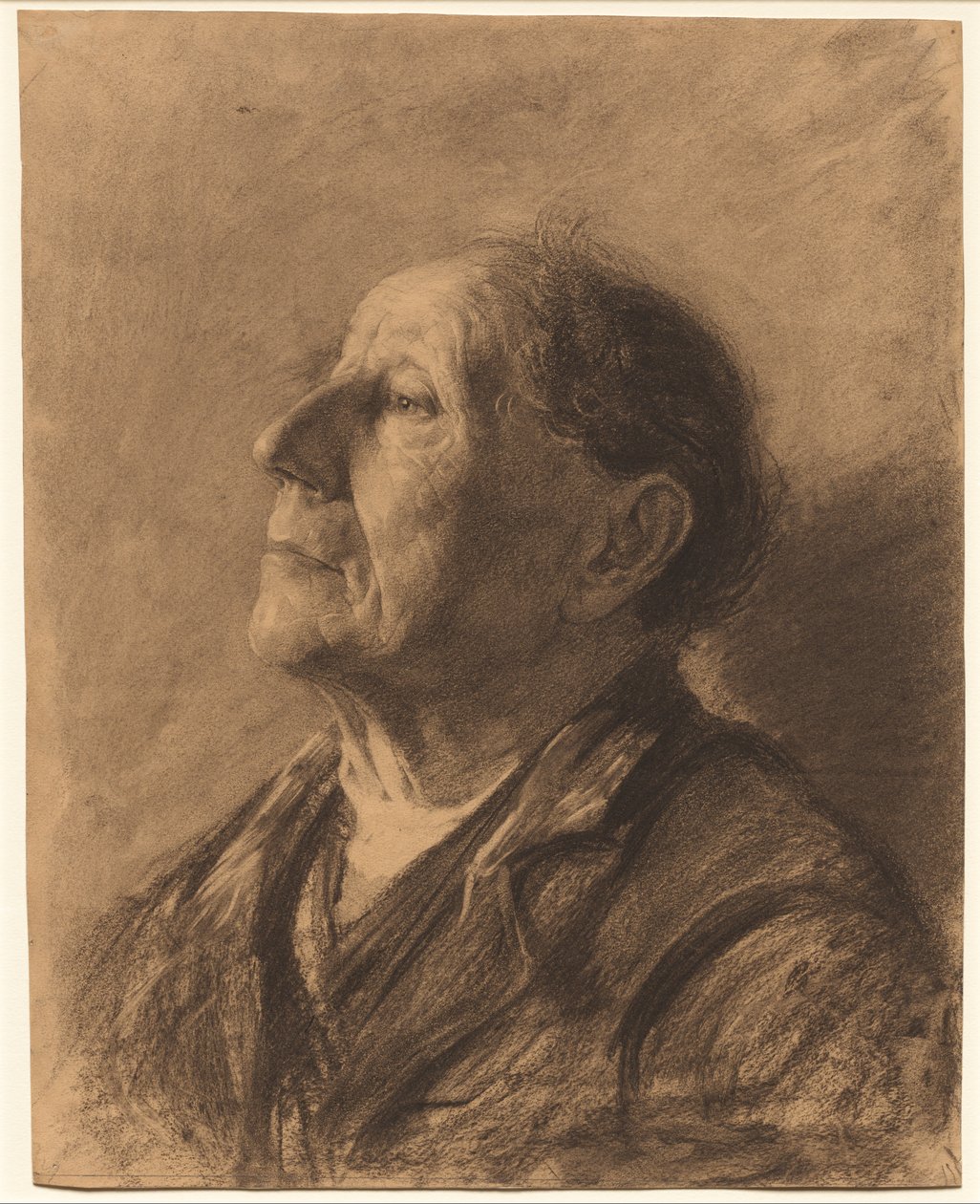 Retrato de um velho, c. 1884. de John Kavanagh