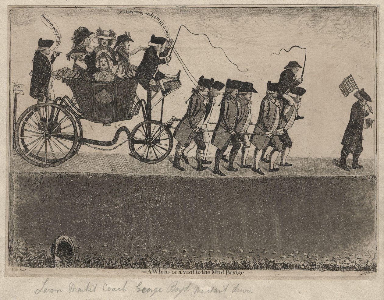 Um capricho - ou uma visita à ponte de lama, de John Kay de John Kay
