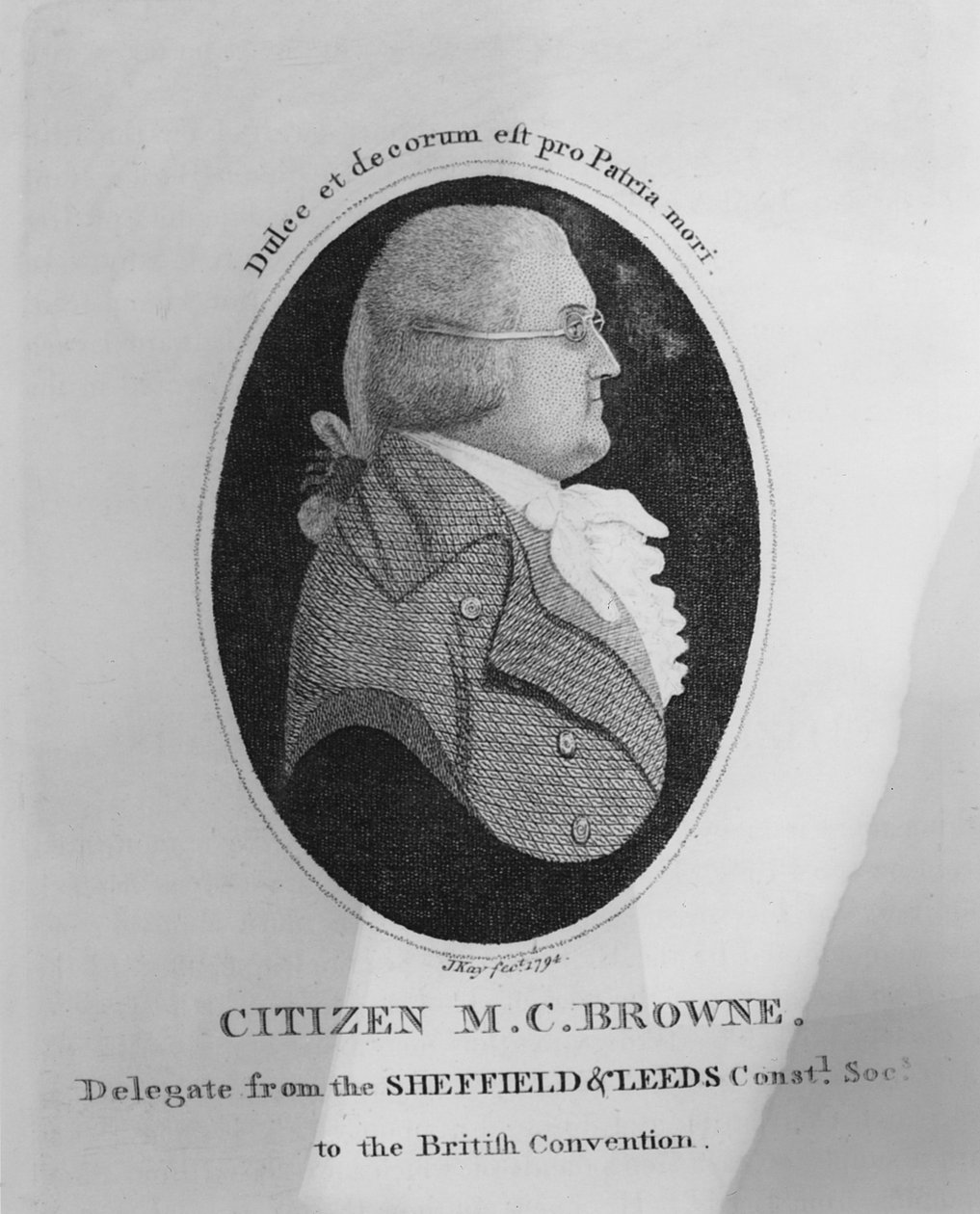 Cidadão MCBrowne, 1794 de John Kay