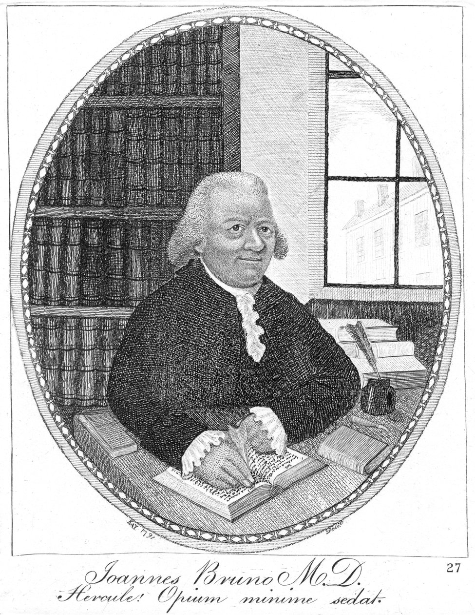 John Brown, médico escocês, 1791 de John Kay