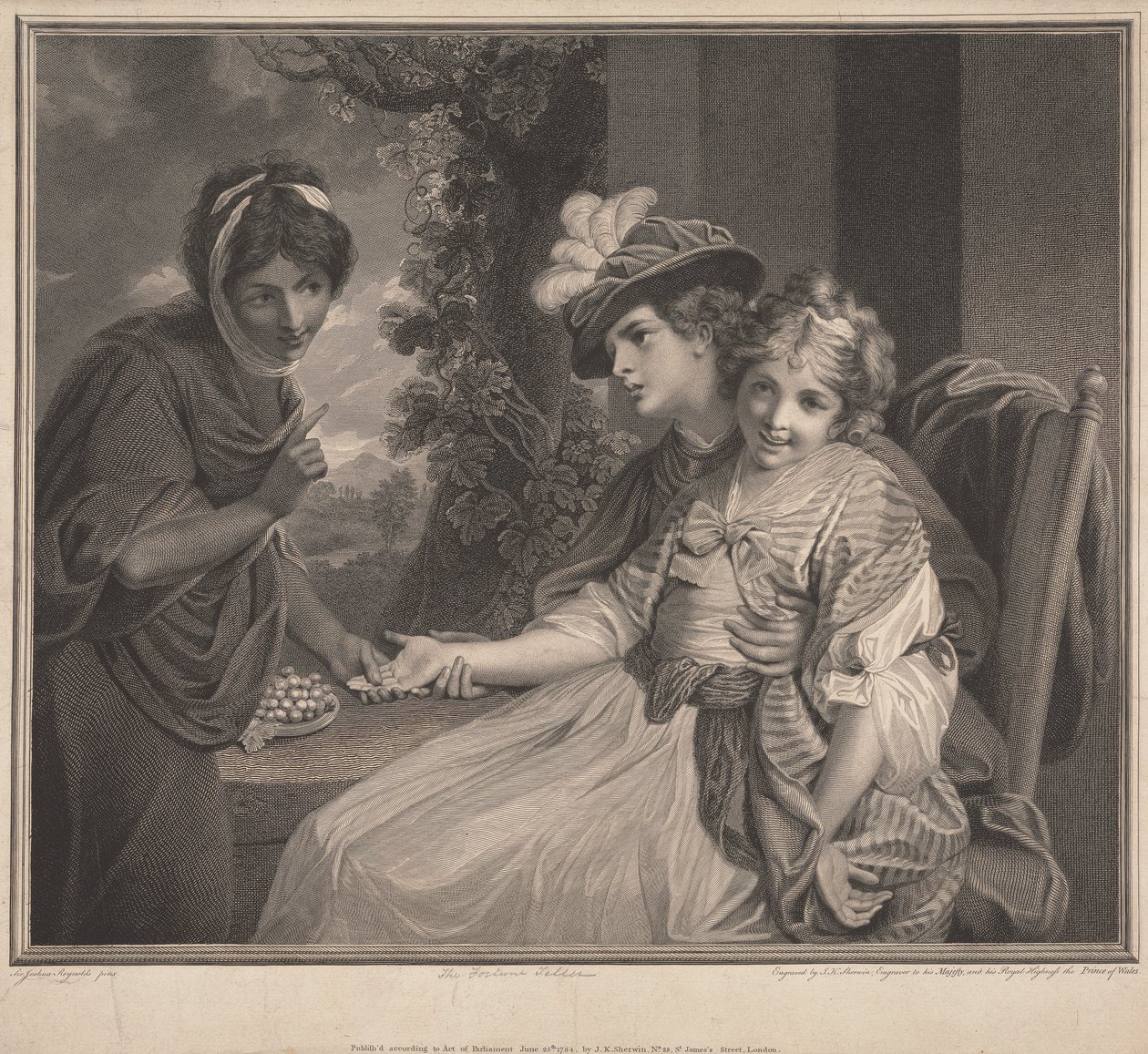 O Fortune Teller de John Keyse Sherwin