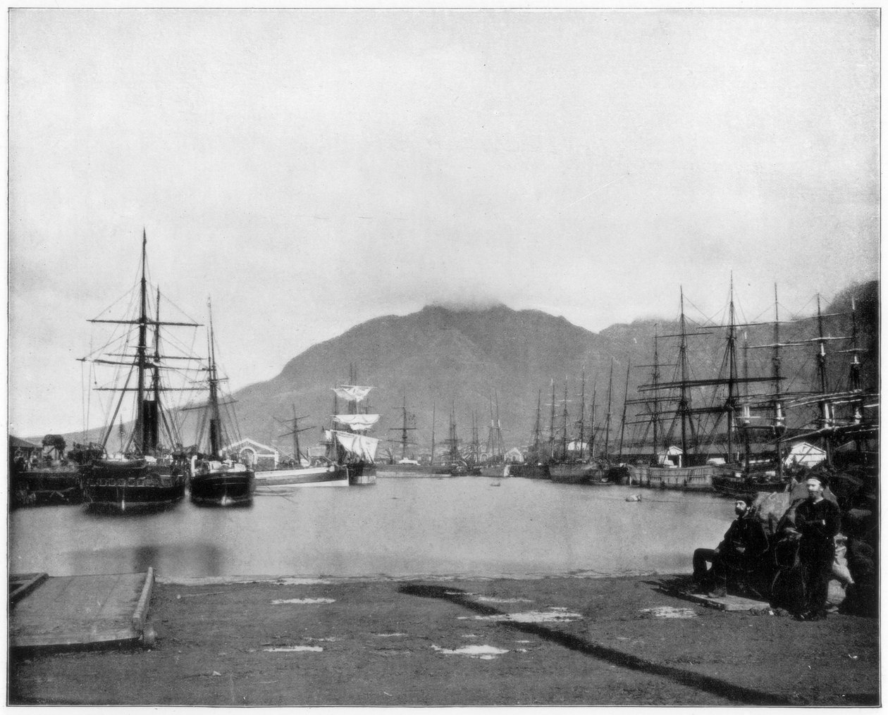 Cape Town, África do Sul, final do século XIX. de John L. Stoddard