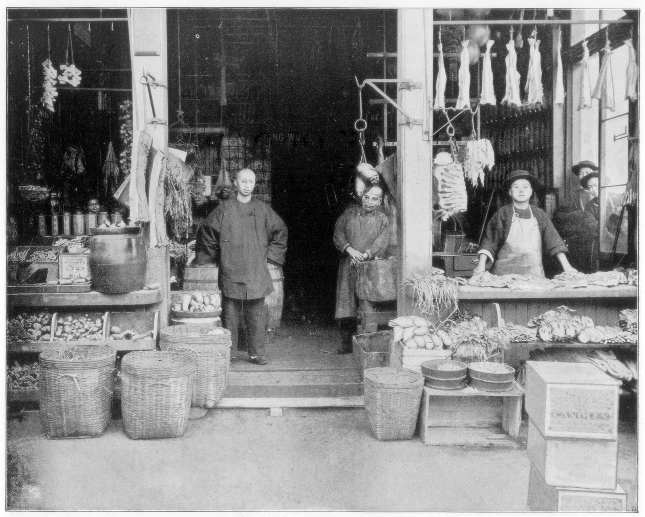 Chinatown, São Francisco, final do século XIX. de John L. Stoddard