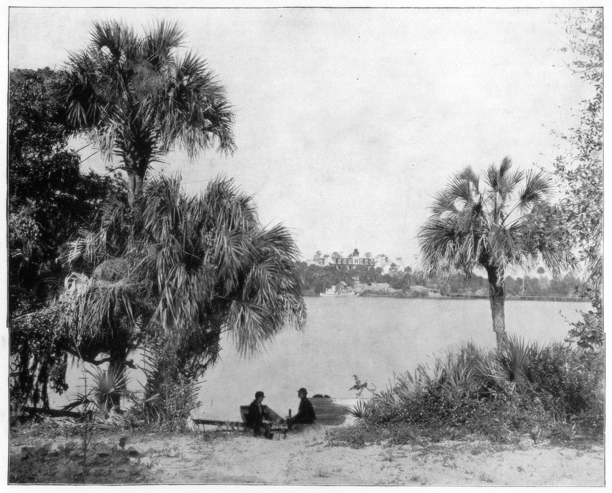 Indian River, Flórida, final do século XIX de John L. Stoddard