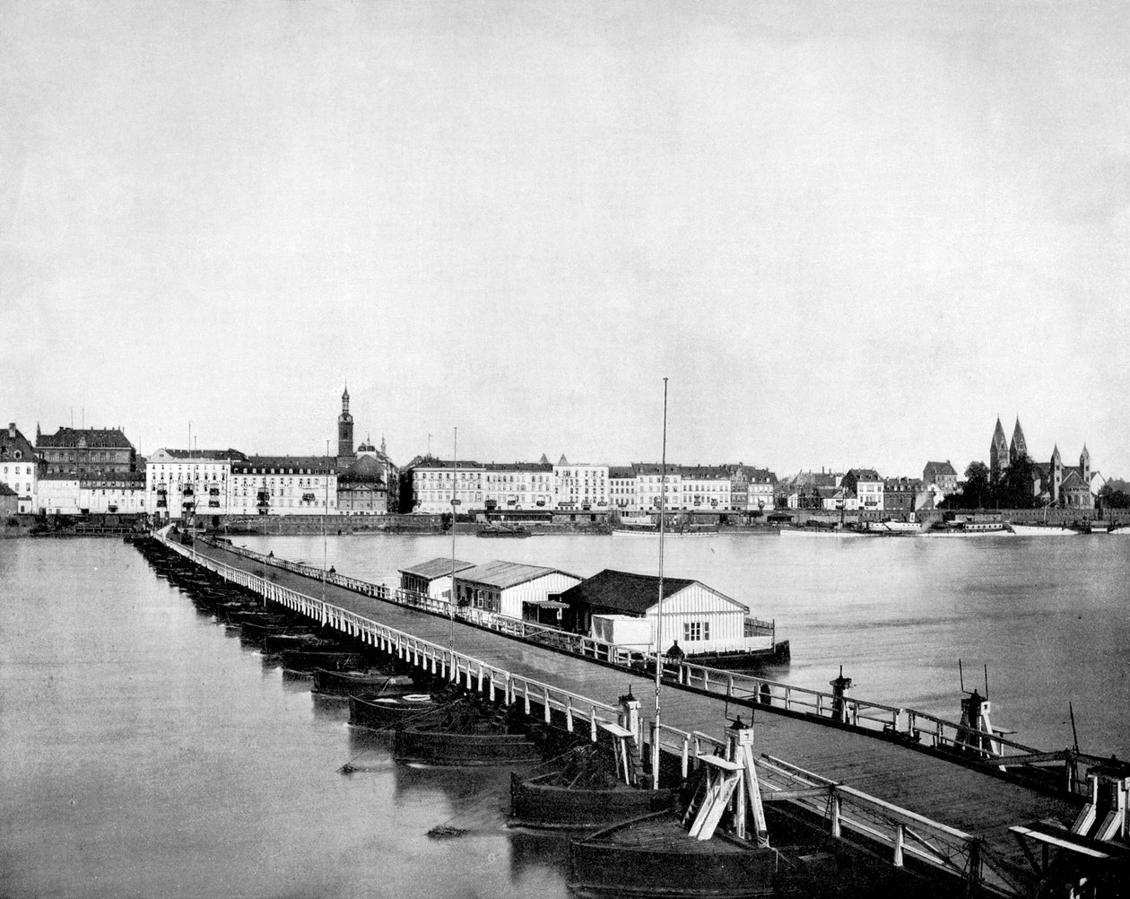 Coblença no Reno, Alemanha, 1893 de John L. Stoddard