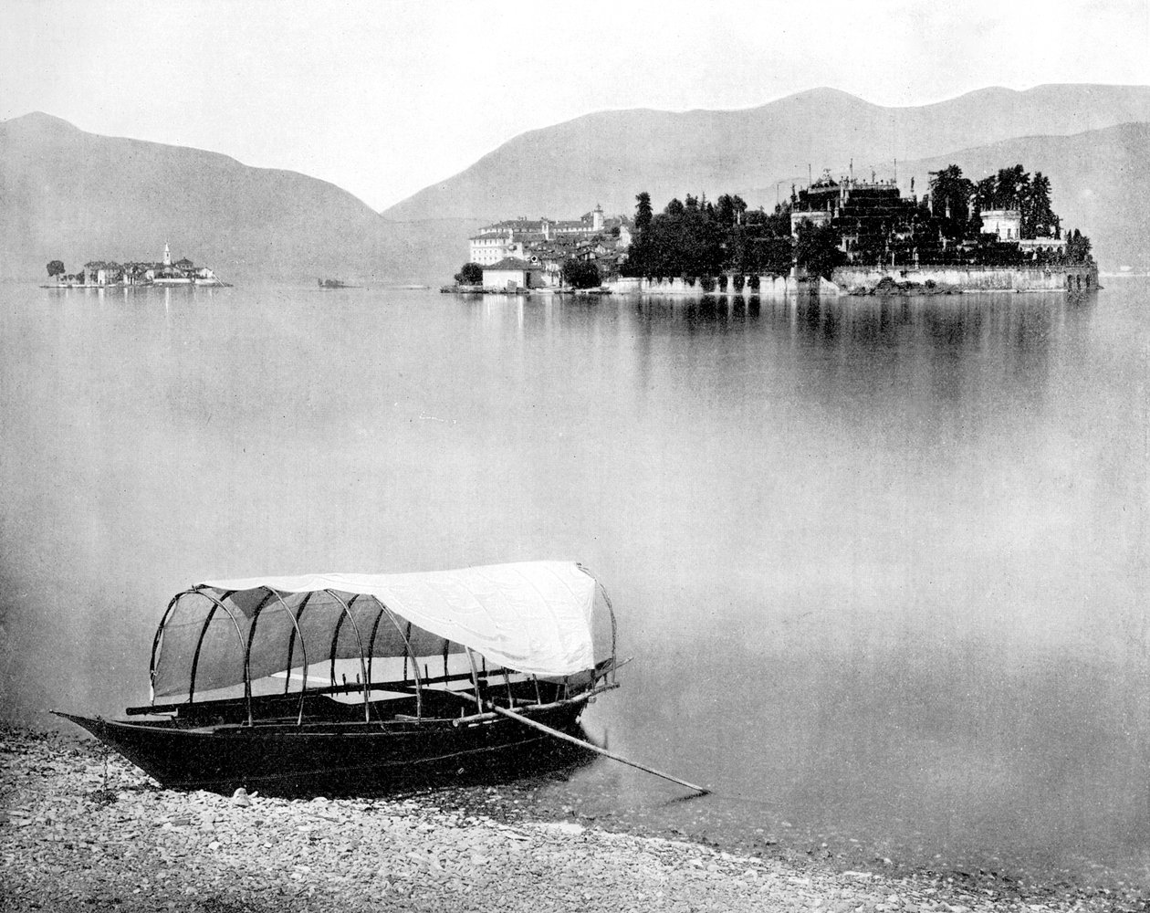 Lago Maggiore, Isola Bella, Itália, 1893. de John L. Stoddard