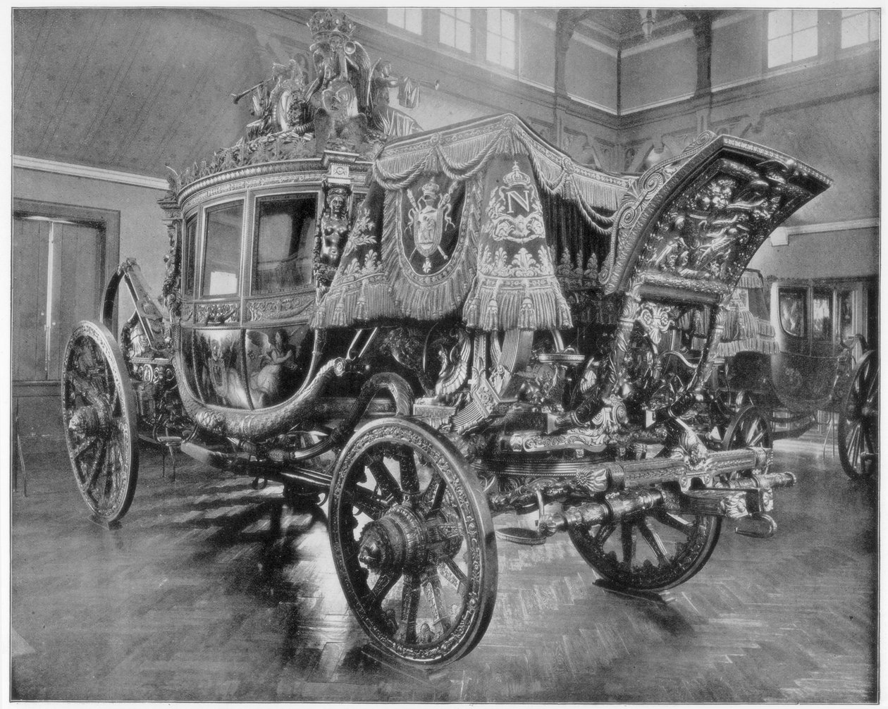 Transporte de Napoleão, Versalhes, final do século XIX. de John L. Stoddard