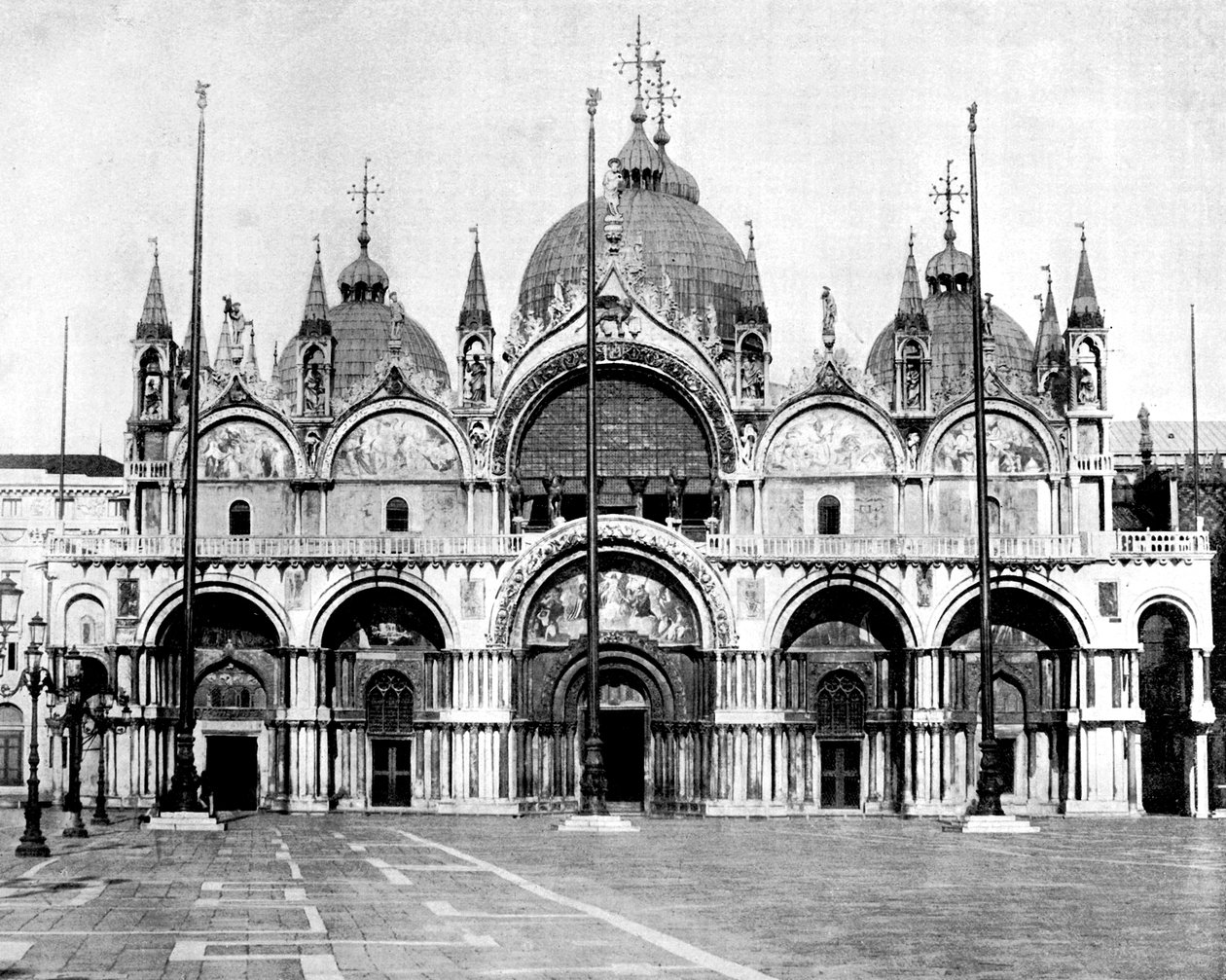 São Marcos, Veneza, Itália, 1893. de John L. Stoddard