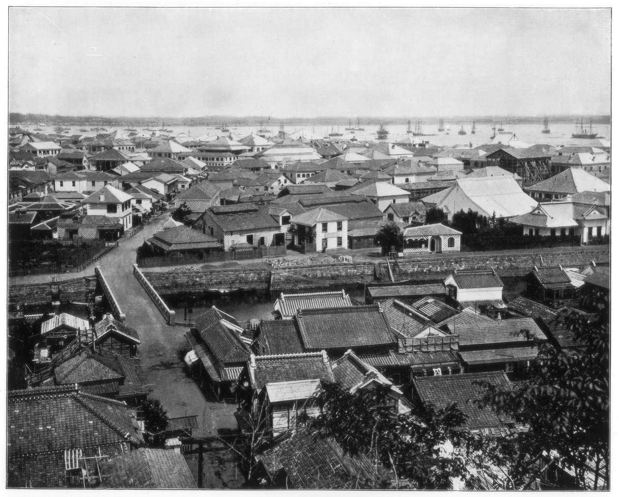 Yokohama, Japão, final do século XIX de John L. Stoddard