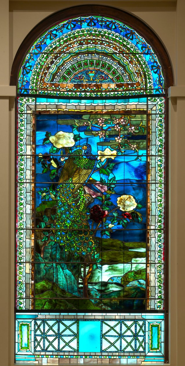 Pavões e Peónias II de John La Farge