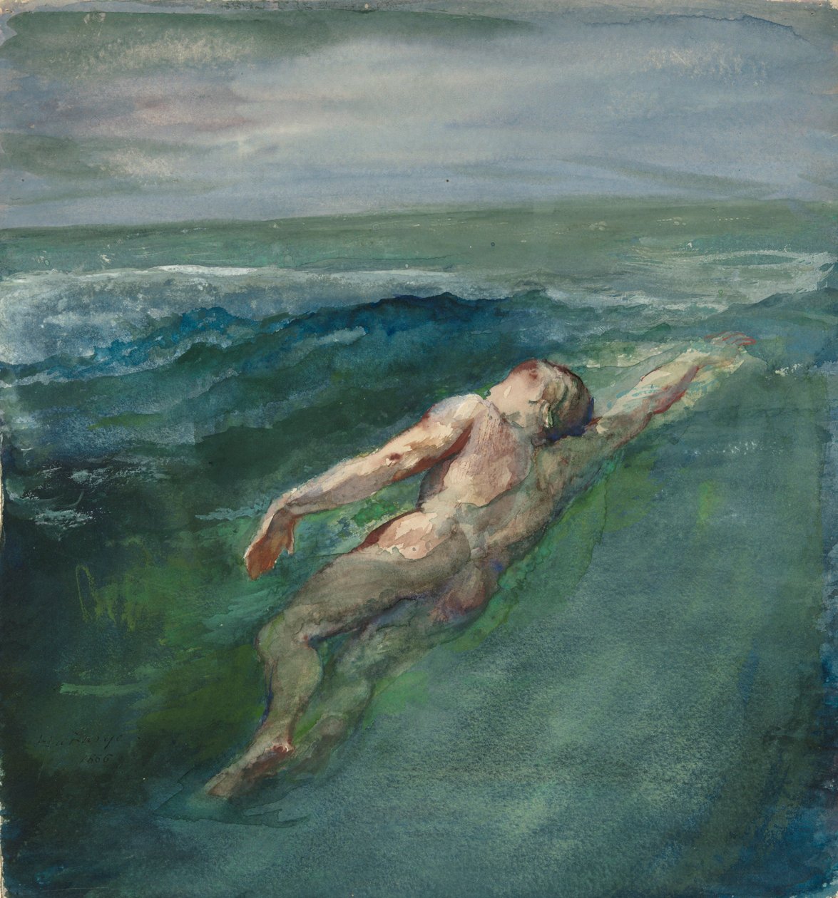 Nadadora de John La Farge